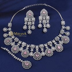 MJNK21N362-1-Harlyn-Pastel-Colored-Bridal-Look-Necklace-Set-Silver-Pink-Color-Look5.jpg